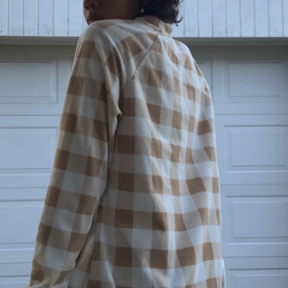 Checkered quarter-zip - Picture 2 of 3